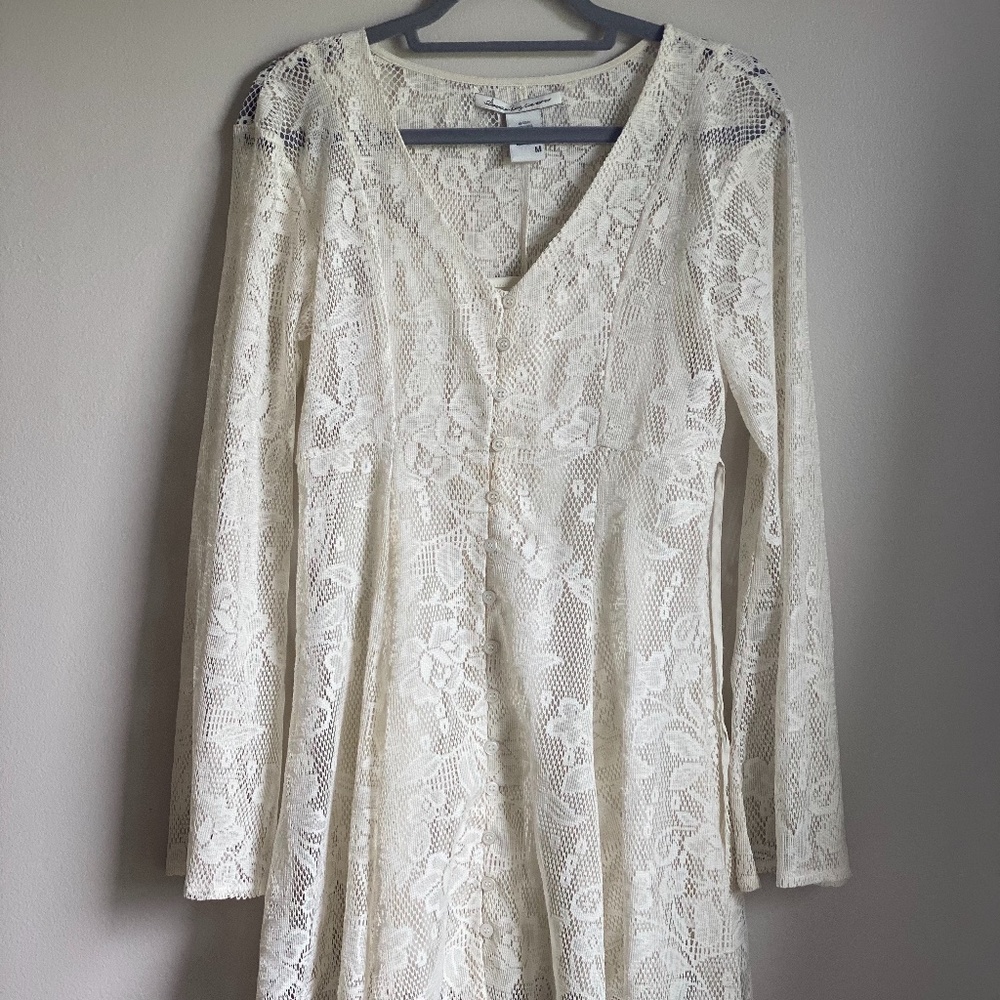 American Rag Long Sleeve Lace Dress